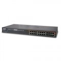 PLANET HPOE-1200G 12-Port Gigabit IEEE 802.3at Power over Ethernet Injector Hub